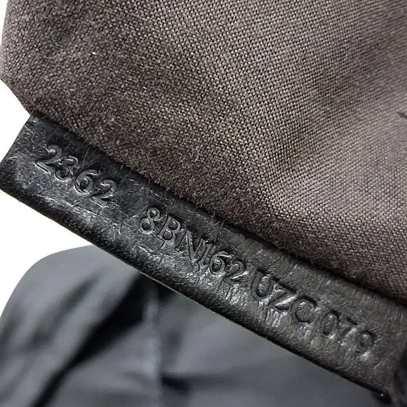 Fendi Zucca Etniko Shoulder Bag in Black Canvas - Picture 8 of 8